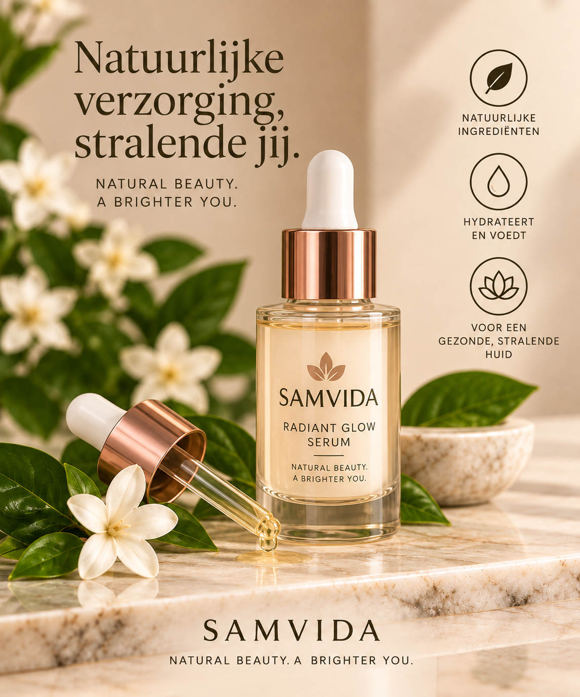 SamVida Radiant Glow Serum